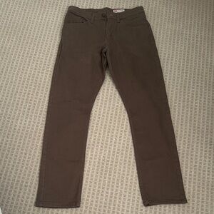 Wrangler Men's Slim Fit Brown Jeans